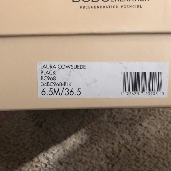 BCBGeneration black suede booties - Picture 15 of 16